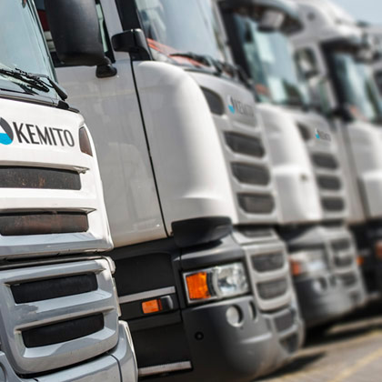 KEMAT, working together with KEMITO, are full service providers offering distribution and logistics solutions.